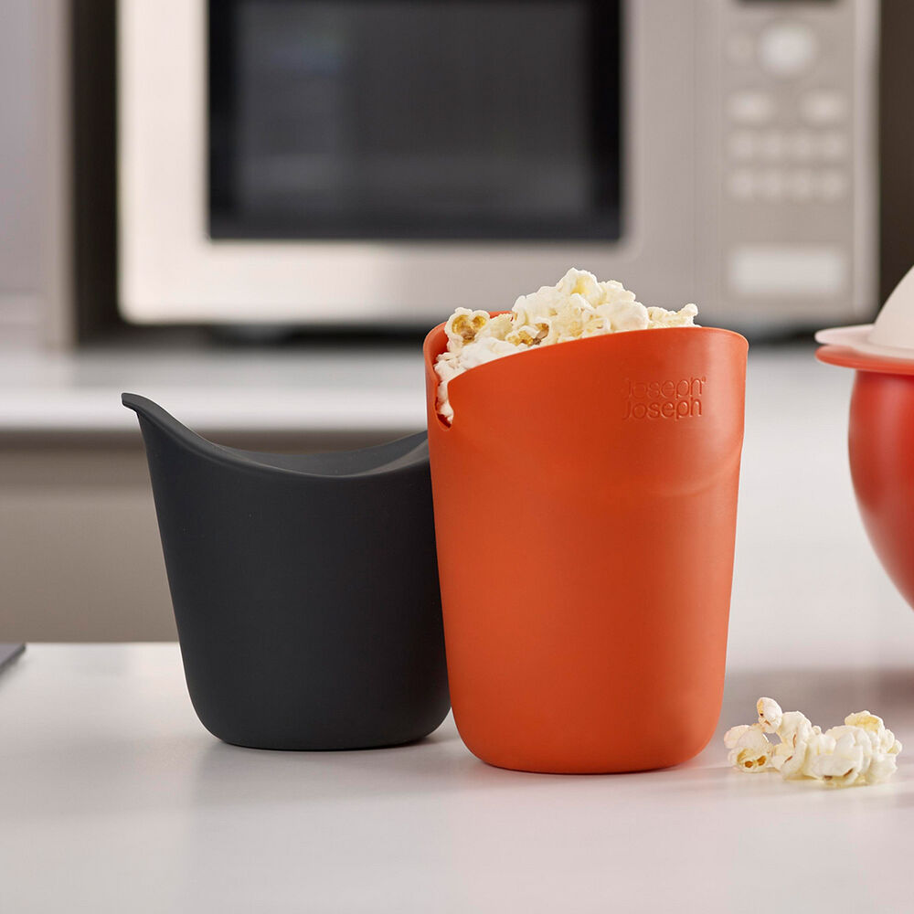 Joseph Joseph MCuisine Microwave SingleServe Popcorn Maker, Set of 2