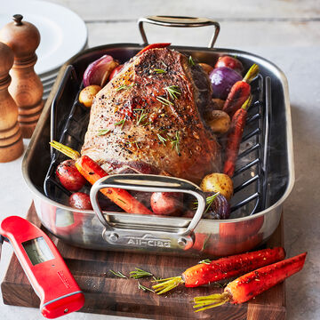 All-Clad Stainless Steel Roasting Pan with Nonstick Rack