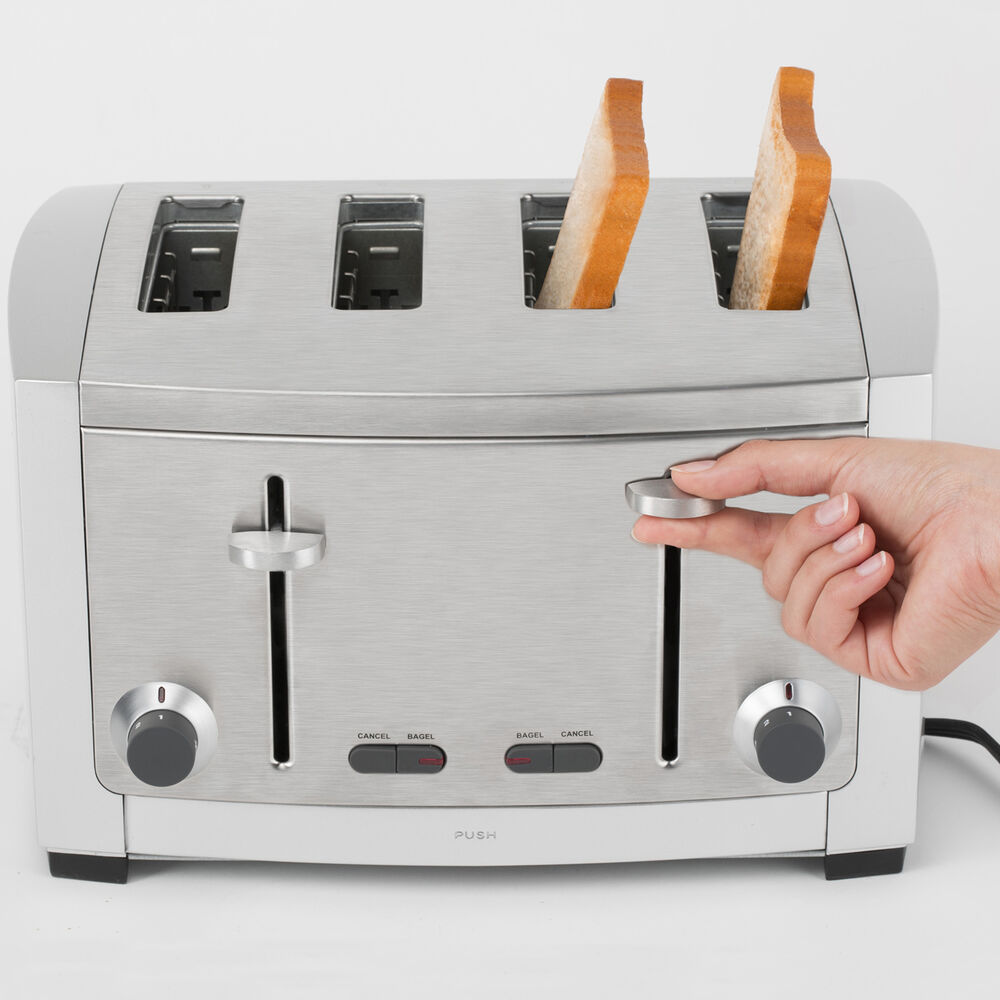 AllClad Stainless Steel 4Slice Toaster Sur La Table