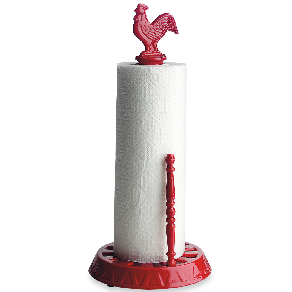 Red Rooster Paper Towel Holder Sur La Table