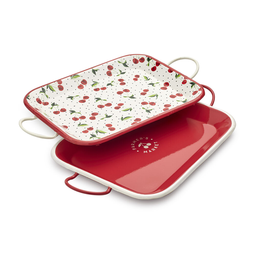 Cherry Mini Trays, Set of 2 Sur La Table