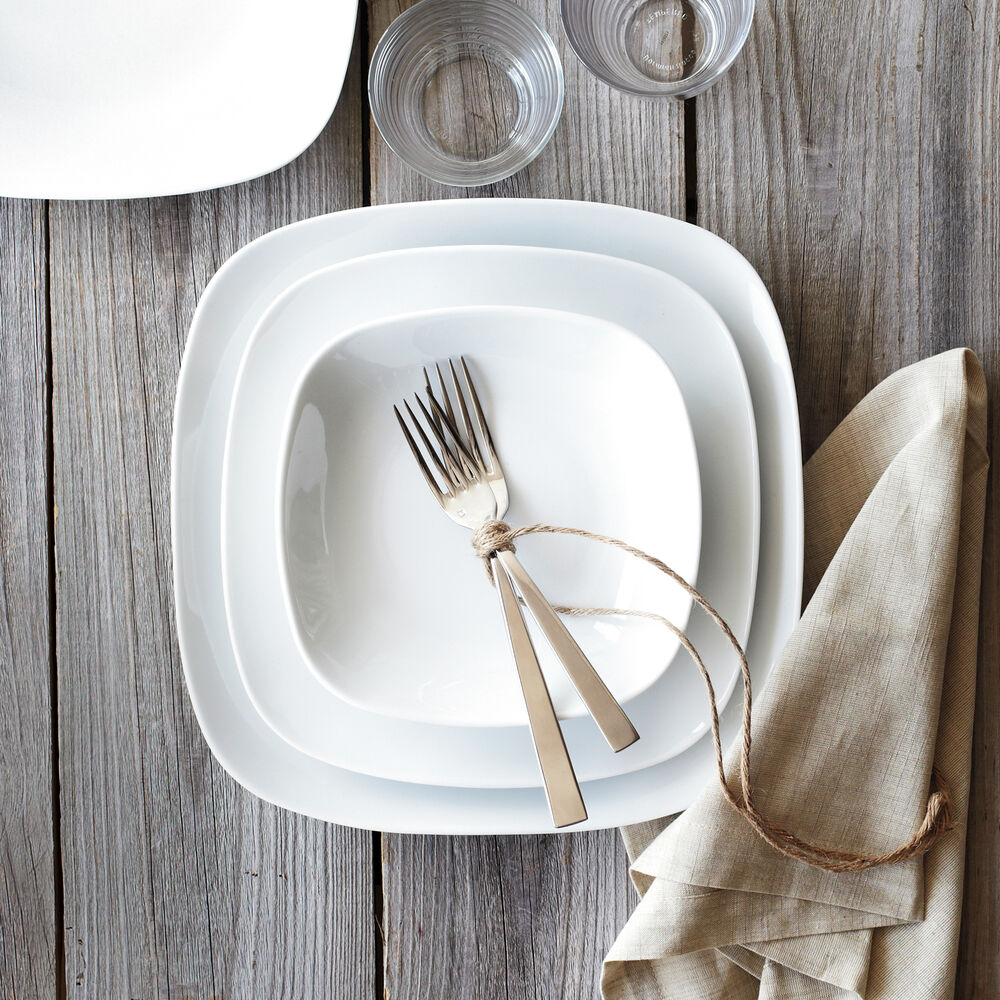 Modern Dinner Plates, Set of 4 Sur La Table