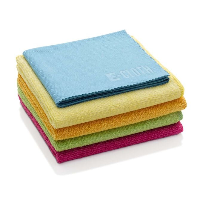 E-Cloth Microfiber Home Cleaning Starter Pack, Set of 5 