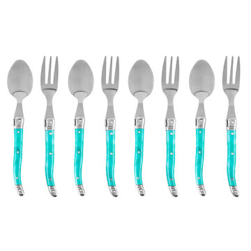 French Home Laguiole Flatware, Set of 8