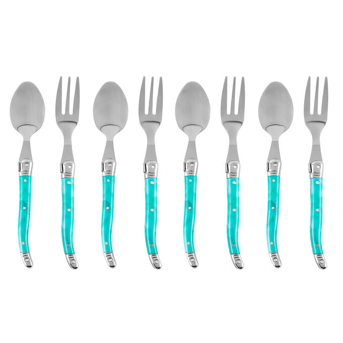 French Home Laguiole Flatware, Set of 8