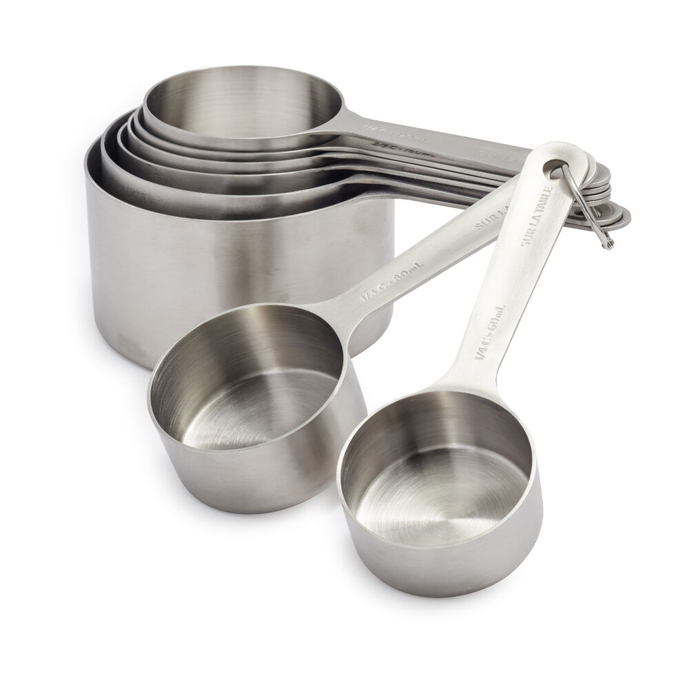 stainless steel measuring cups