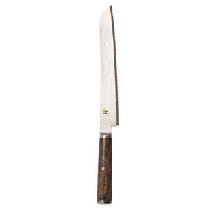 Miyabi Black Bread Knife, 9.5&#34;