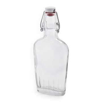 Bormioli Rocco Flask Bottle, 8.5 oz.