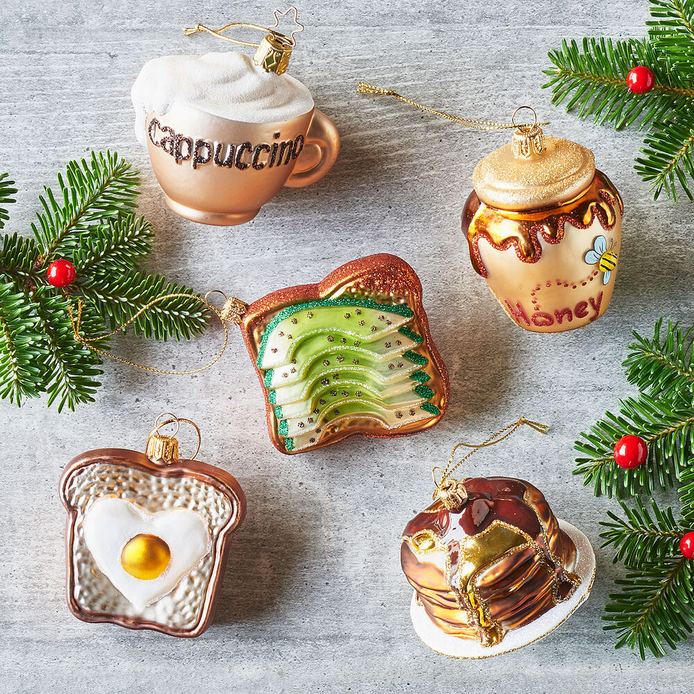 Avocado Toast Glass Ornament Sur La Table
