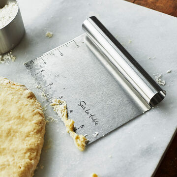 Sur La Table Stainless Steel Dough Scraper