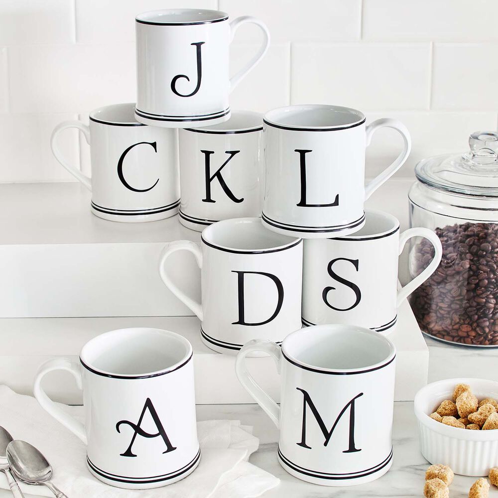 Sur La Table Monogram Mug, 15 oz. Sur La Table