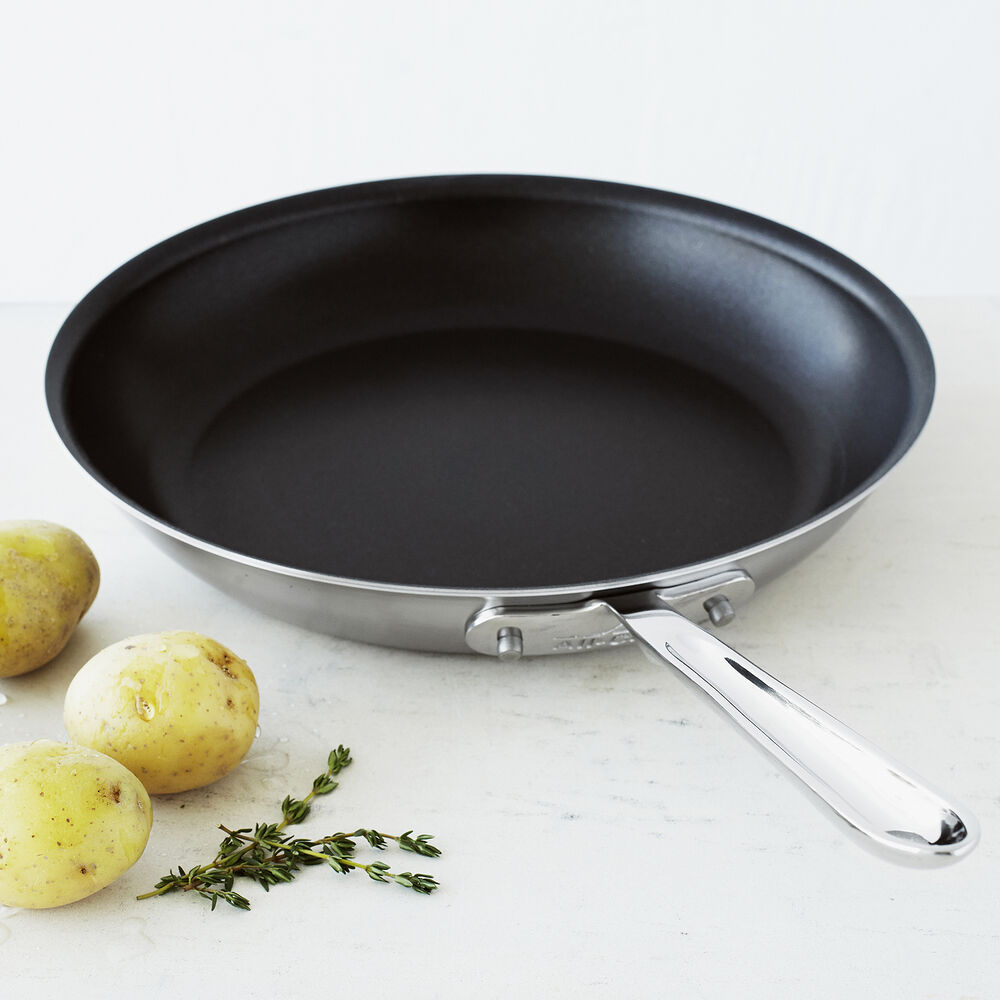 All Clad D5 Brushed Stainless Steel Nonstick Skillet Sur La Table