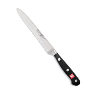 Wüsthof Classic Serrated Utility Knife, 5"