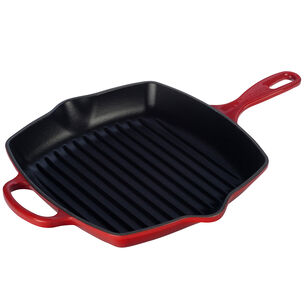 Le Creuset Signature Square Grill, 10.25"