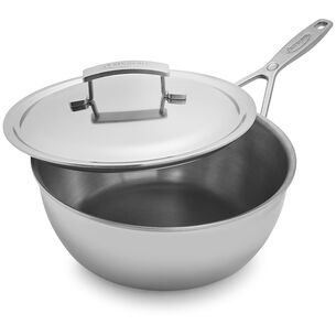 Demeyere Industry5 Essential Pan with Thermo Lid, 3.5 qt.