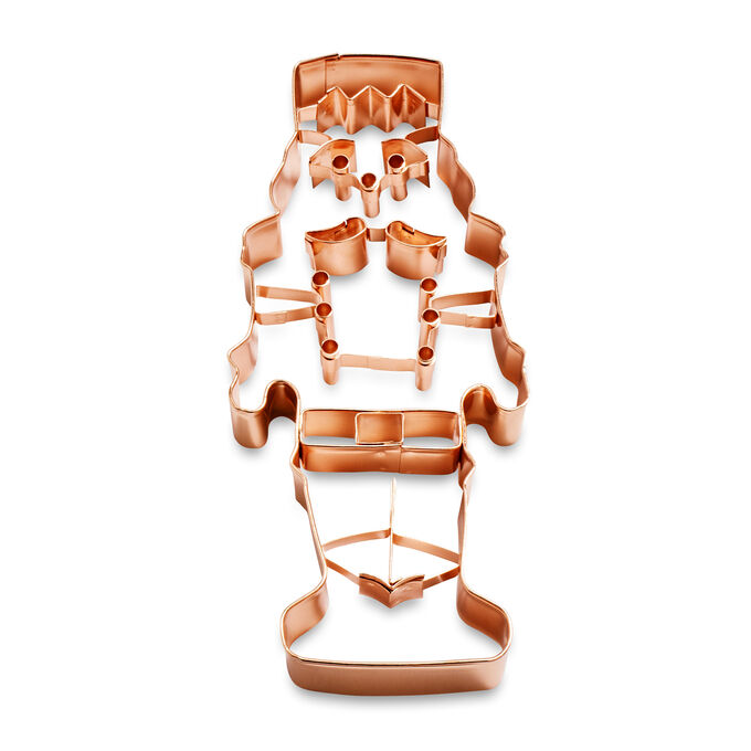 Large Nutcracker CopperPlated Cookie Cutter Sur La Table