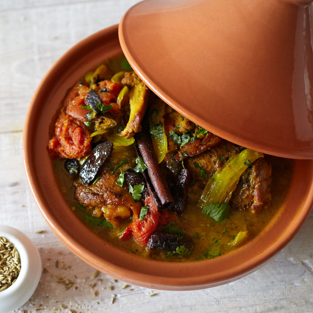 Glazed Terra Cotta Tagine Sur La Table