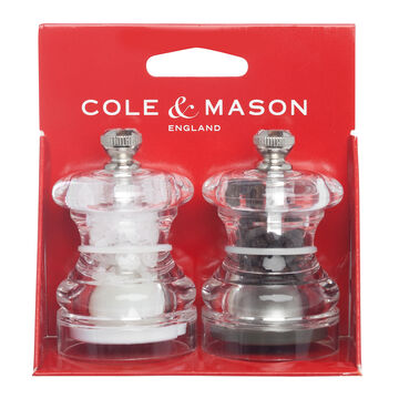 Cole &#38; Mason Button Salt and Pepper Mill Gift Set