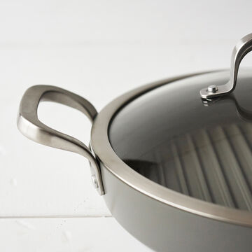 GreenPan Pure Ceramic + Magneto Healthy Grill Pan