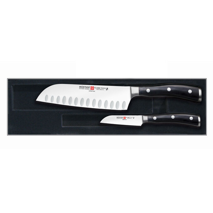 W&#252;sthof Classic Ikon 2-Piece Asian Knife Set