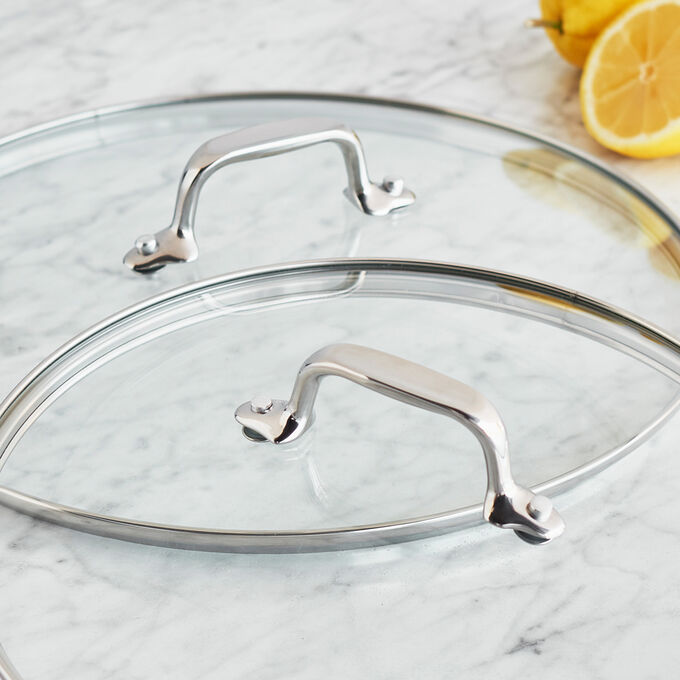 AllClad HA1 Glass Lids, 10" & 12" Set Sur La Table