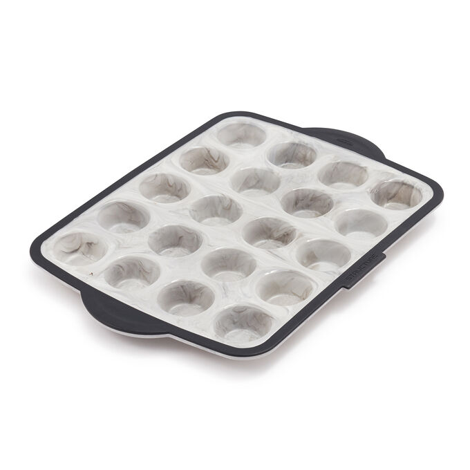 Trudeau Structure Silicone Pro Mini Muffin Pan, 20 count Sur La Table