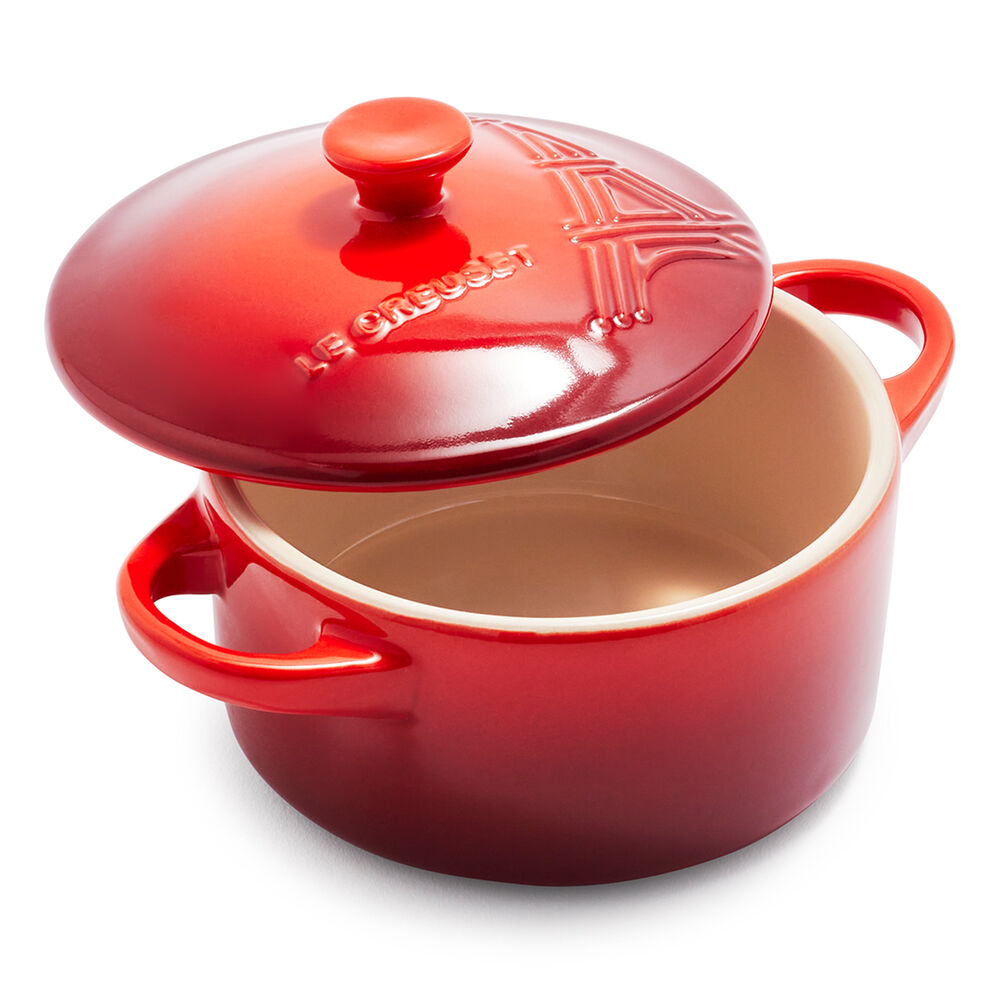 Le Creuset Eiffel Tower Petite Cocotte With Lid 8 Oz Sur La Table