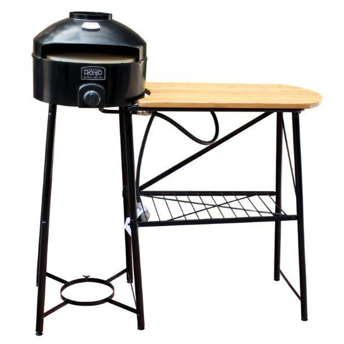 Pizzeria Pronto Outdoor Pizza Oven Side Table Sur La Table