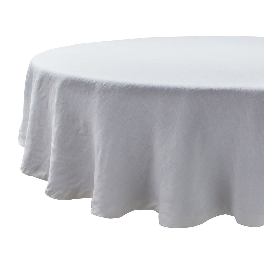 Round Linen Tablecloth 70 Sur La Table, Linen Tablecloth Round Table