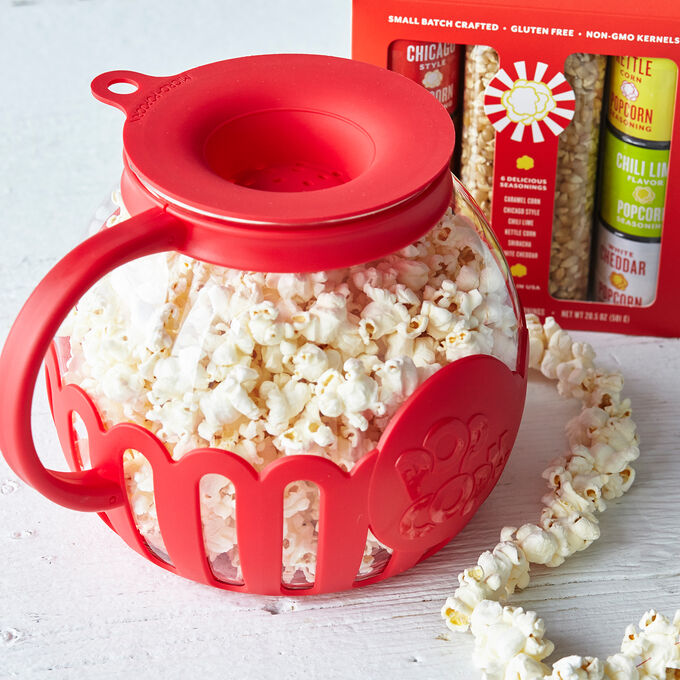 Sur La Table Glass Microwave Popcorn Popper Sur La Table