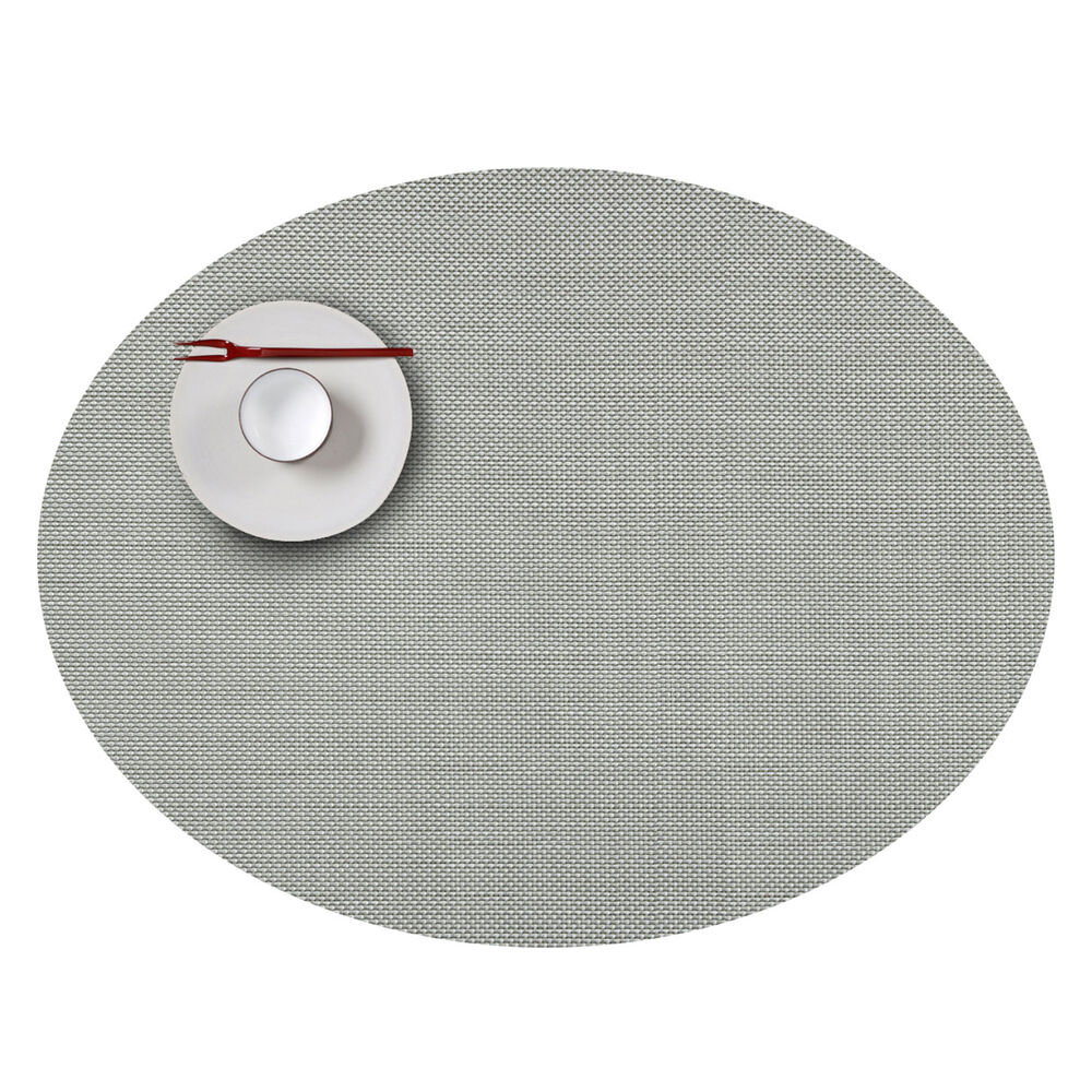 Chilewich Mini Basketweave Oval Placemat, 14" x 19.25" Sur La Table