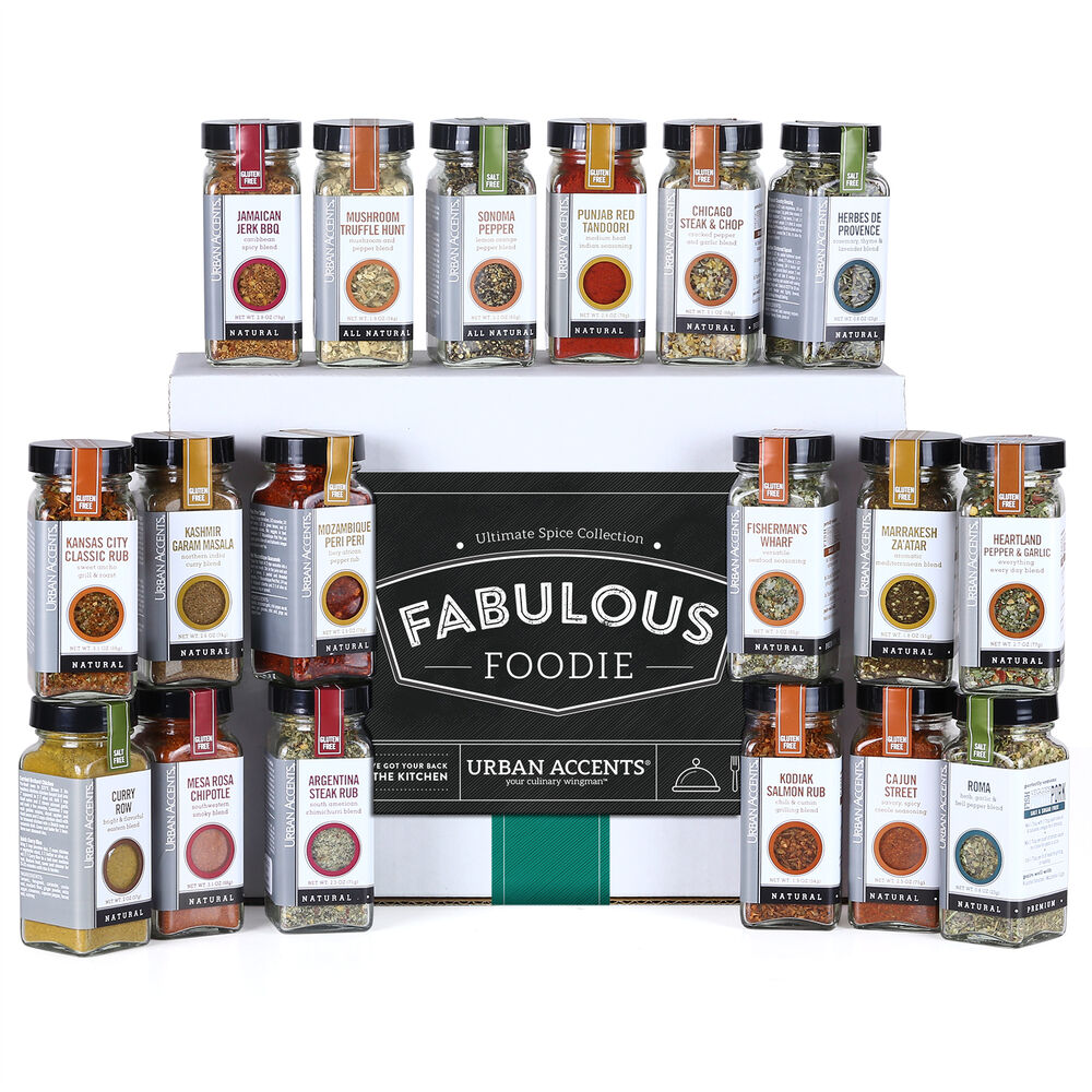 Fabulous Foodie Ultimate Spice Collection Gift Set Sur La Table