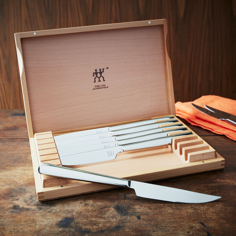 Zwilling J.A. Henckels Steak Knives with Box, Set of 8 Sur La Table