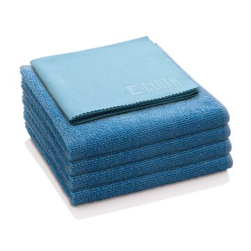 E-Cloth Microfiber Home Cleaning Starter Pack, Set of 5 