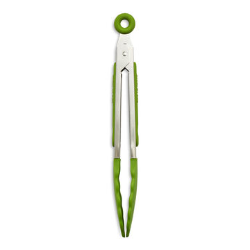 Sur La Table Silicone-Tipped Tongs, 7&#34;