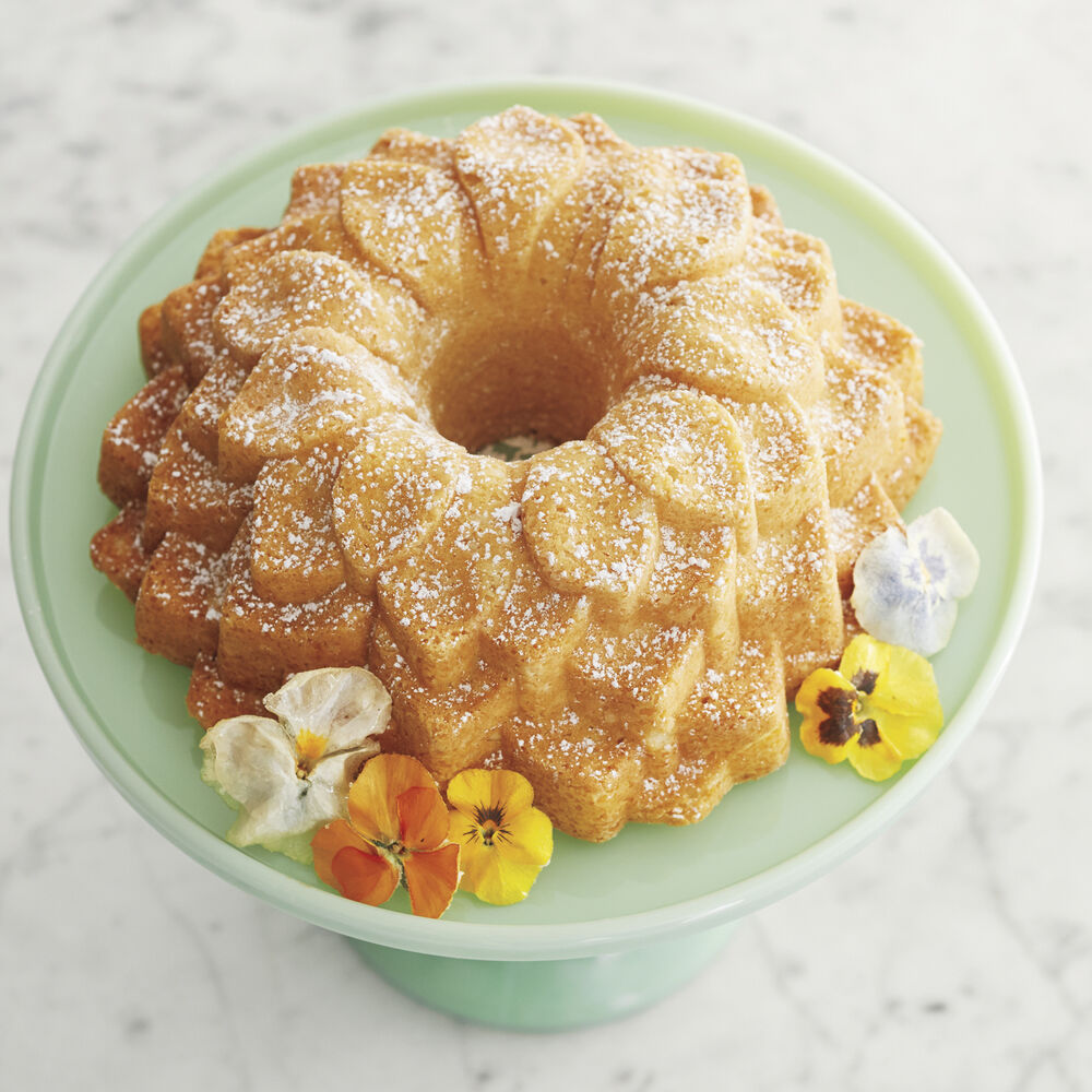 Mosser Jadeite Cake Stand, 12"