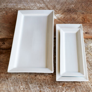 Porcelain Platters, Set of 3