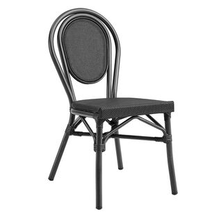 Lennox Outdoor Stacking Side Chairs, Set of 2