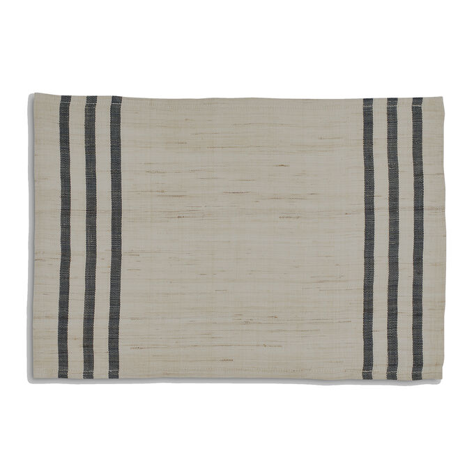 Blue Natural Ramie Placemat Sur La Table