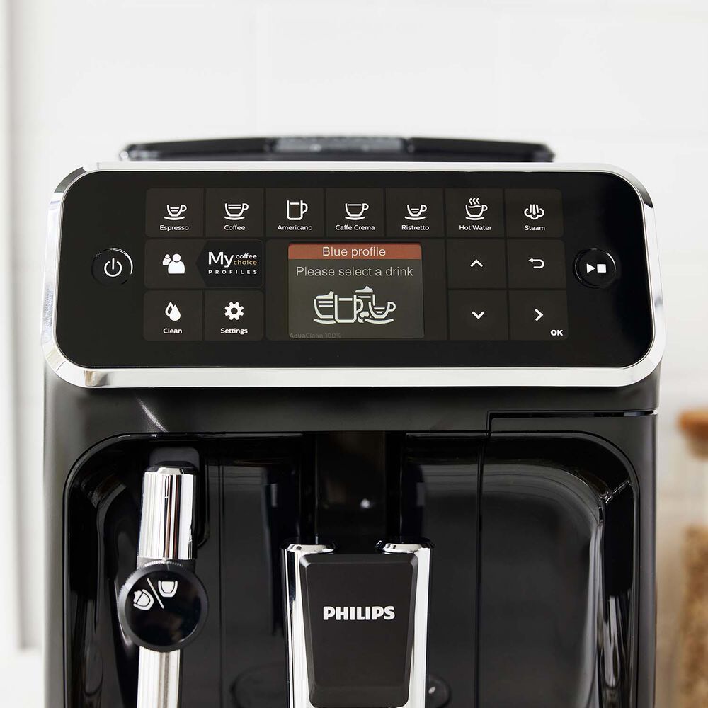 Philips 4300 Fully Automatic Espresso Machine with Classic Milk Frother