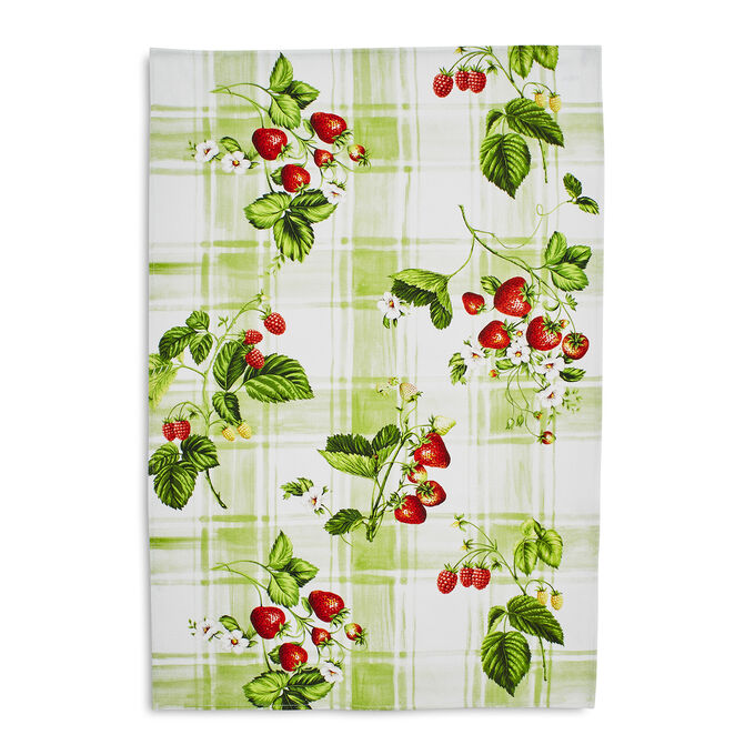 Sur La Table Strawberry Patch Kitchen Towel