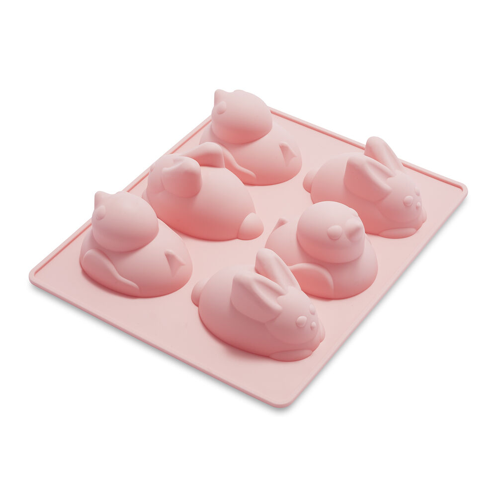 2-Pack Bunny and Chick Silicone Mold