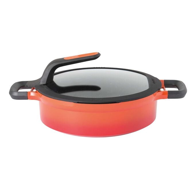 BergHOFF Gem Stay-Cool Double-Handled Saut&#233; Pan with Lid