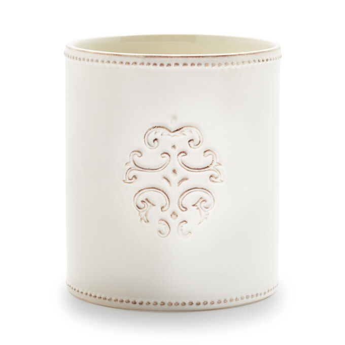 Pearl Stoneware Utensil Crock Sur La Table