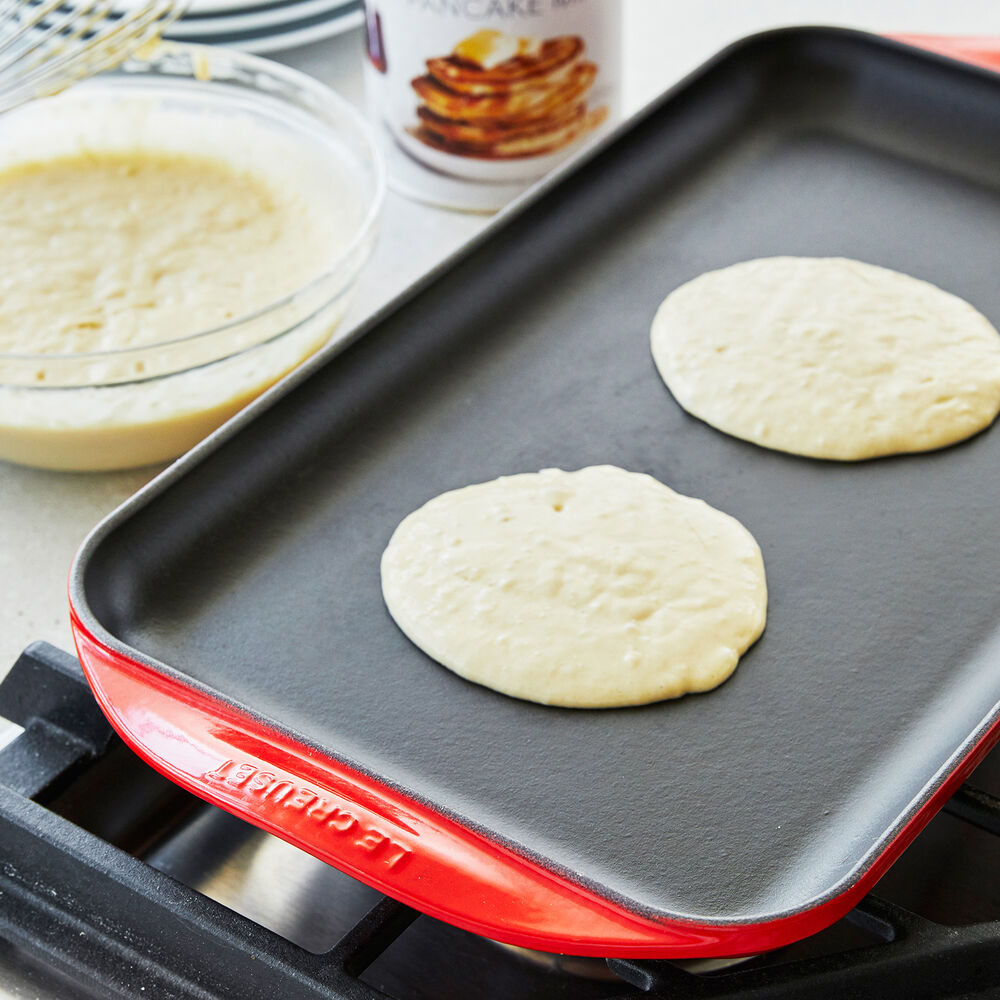 Le Creuset Extra Large Double Burner Griddle Sur La Table