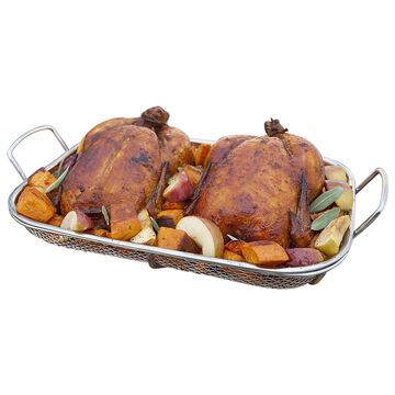Outset Stainless Steel Roasting Basket