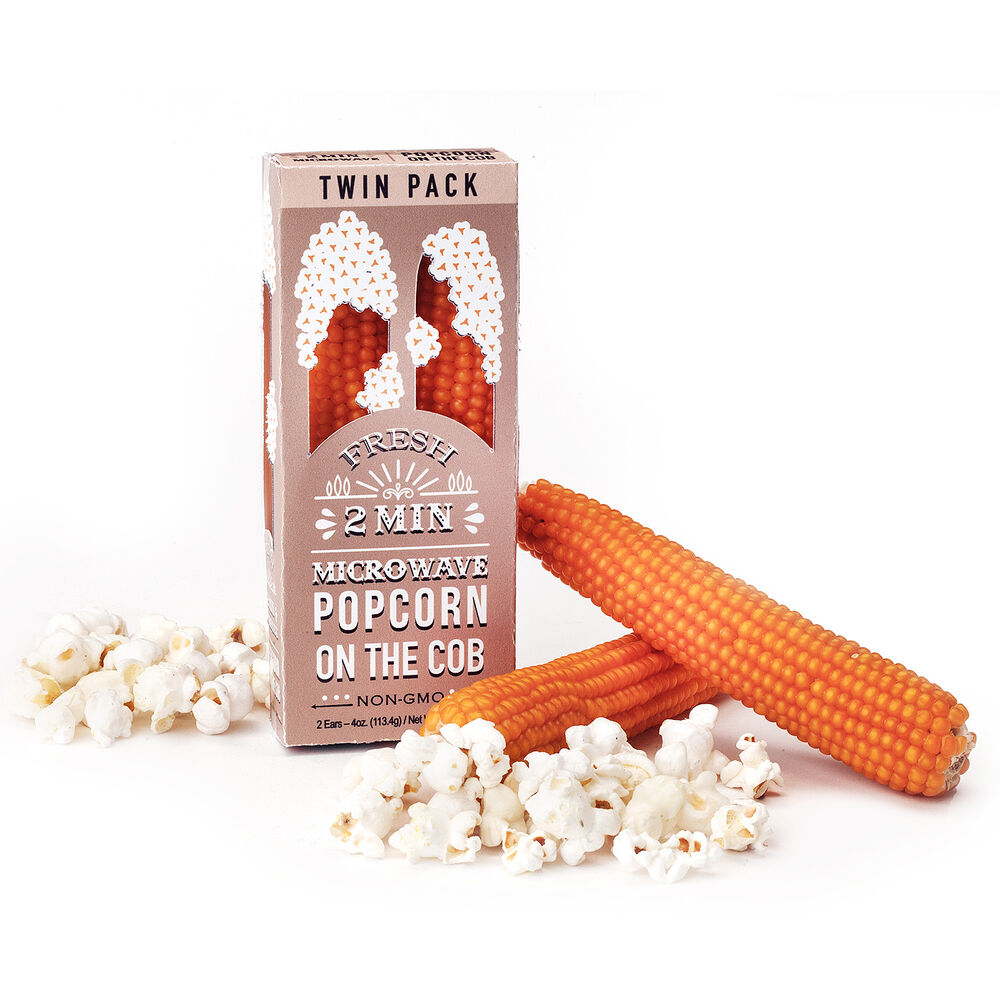 Microwave Popcorn on the Cob, 2Pack Sur La Table