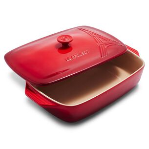 Le Creuset Eiffel Tower Rectangular Baker with Lid, 3.5 qt.