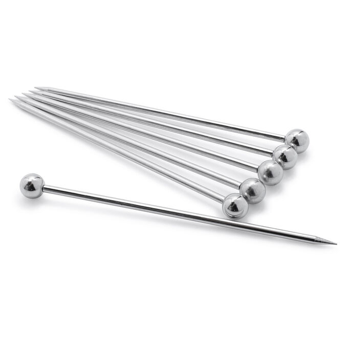 Stainless Steel Martini Picks, Set of 6 Sur La Table