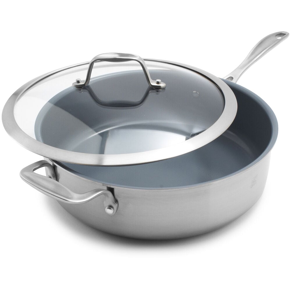 Zwilling Clad Cfx 2 Pc Stainless Steel Ceramic Nonstick Fry Pan Set Official Zwilling Shop
